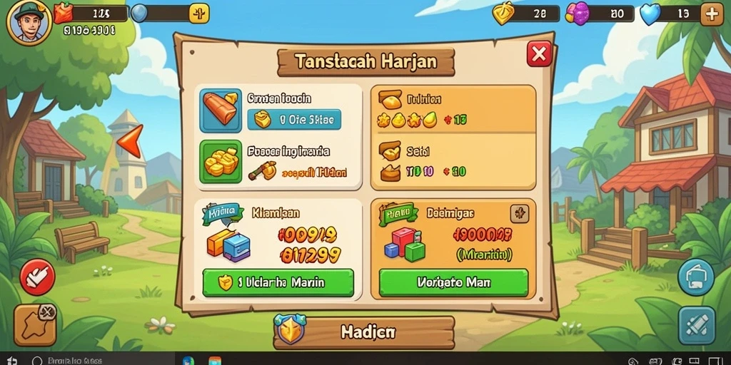 bomtoto - Screenshot menunjukkan fitur bonus yang menguntungkan.